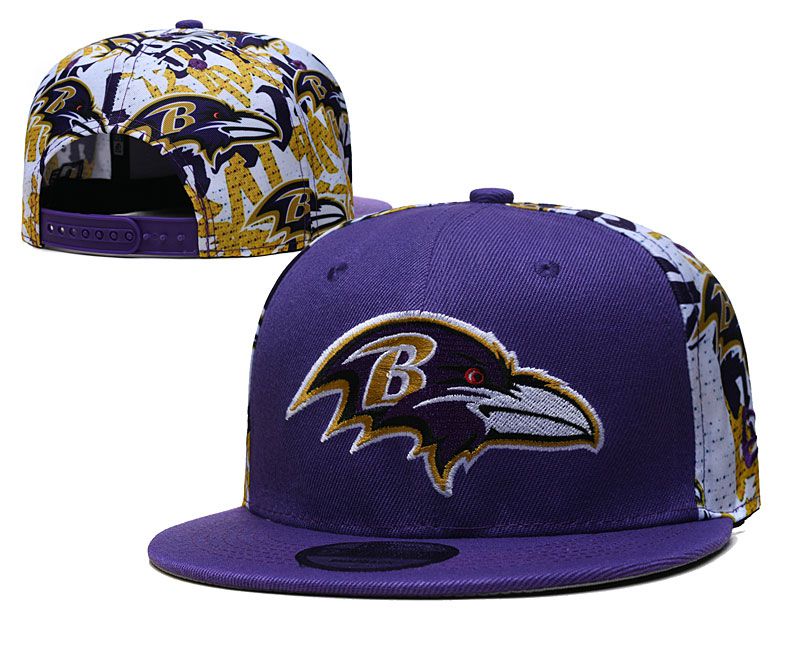 Cheap 2022 NFL Baltimore Ravens Hat TX 0609